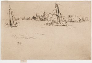Dordrecht od James Abbott McNeill Whistler