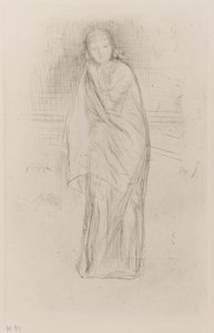 Oblečený model od James Abbott McNeill Whistler