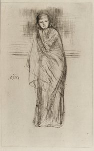 Oblečený model od James Abbott McNeill Whistler