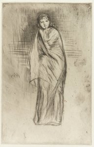 Oblečený model od James Abbott McNeill Whistler