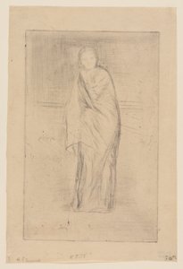 Oblečený model od James Abbott McNeill Whistler