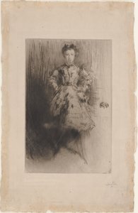 Elinor Leylandová od James Abbott McNeill Whistler