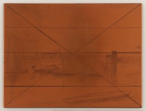 Leptací deska: Early Morning, Battersea od James Abbott McNeill Whistler