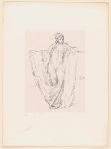 Obrázek Studie od James Abbott McNeill Whistler