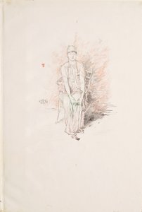 Figurální studie v barvách od James McNeill Whistler
