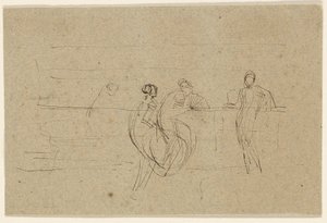 Postavy u zábradlí od James McNeill Whistler