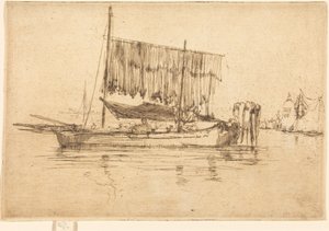 Rybářský člun od James McNeill Whistler