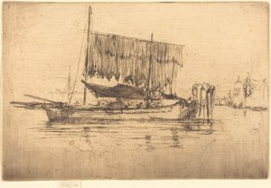 Rybářský člun od James McNeill Whistler
