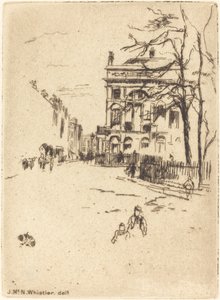 Náměstí Fitzroy od James Abbott McNeill Whistler