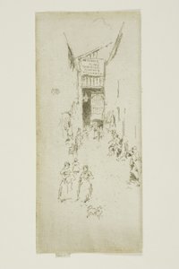 Průchod Fleur-de-lys od James Abbott McNeill Whistler