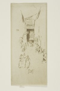 Průchod Fleur-de-lys od James Abbott McNeill Whistler
