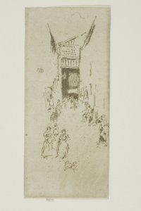 Průchod Fleur-de-lys od James Abbott McNeill Whistler