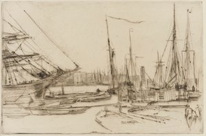 Z Billingsgate od James Abbott McNeill Whistler