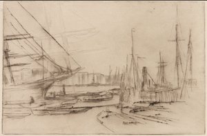 Z Billingsgate od James Abbott McNeill Whistler
