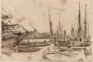 Z Billingsgate od James Abbott McNeill Whistler