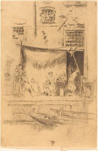 Stánek s ovocem od James Abbott McNeill Whistler