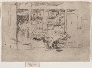 Obchod s ovocem od James McNeill Whistler