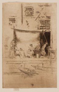 Stánek s ovocem od James Abbott McNeill Whistler