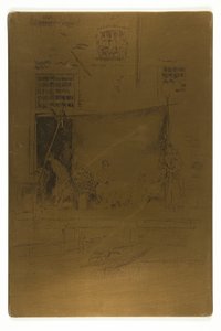 Stánek s ovocem od James Abbott McNeill Whistler