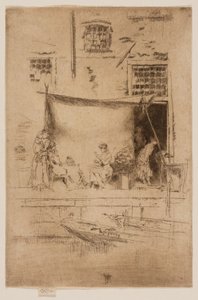 Stánek s ovocem od James Abbott McNeill Whistler