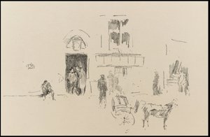 Gaiety Stage Dveře od James Abbott McNeill Whistler