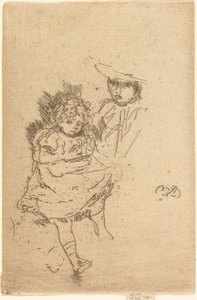 Cikánské dítě od James Abbott McNeill Whistler