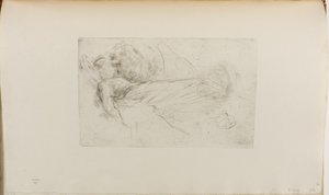 Dívka vleže od James Abbott McNeill Whistler