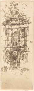 Zlatý dům, Brusel od James Abbott McNeill Whistler
