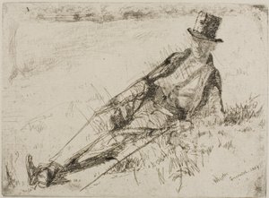 Greenwichský důchodce od James Abbott McNeill Whistler