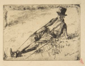 Greenwichský penzista od James McNeill Whistler