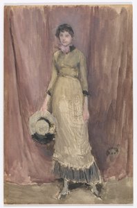 Harmonie ve fialové a jantarové barvě od James Abbott McNeill Whistler
