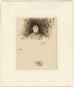 Hlava dívky od James McNeill Whistler