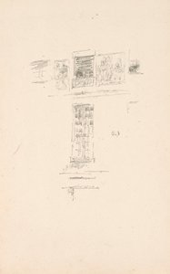 Hôtel Colbert, Windows od James McNeill Whistler