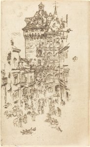 Radnice, Loches od James Abbott McNeill Whistler