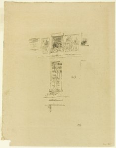 Hotel Colbert, Windows od James Abbott McNeill Whistler