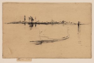 Ostrovy: Večer od James Abbott McNeill Whistler