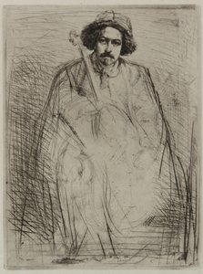 J. Becquet, sochař od James Abbott McNeill Whistler