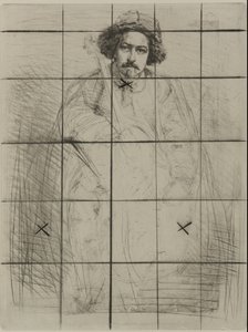 J. Becquet, sochař od James Abbott McNeill Whistler