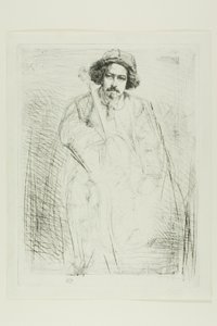 J. Becquet, sochař od James Abbott McNeill Whistler