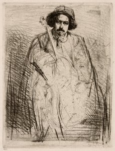 J. Becquet, sochař od James Abbott McNeill Whistler