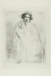 J. Becquet, sochař od James Abbott McNeill Whistler