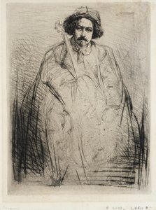 J. Becquet, sochař od James McNeill Whistler