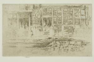 Židovská čtvrť, Amsterdam od James McNeill Whistler