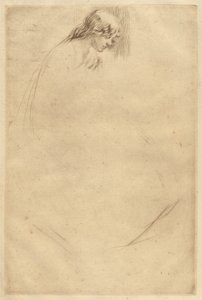 Joova ohnutá hlava od James Abbott McNeill Whistler