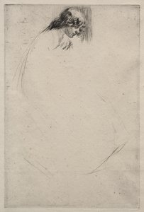 Joova skloněná hlava od James McNeill Whistler