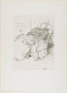 Krásná spící dáma od James Abbott McNeill Whistler