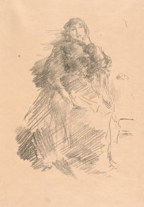 Krásná líná dáma od James Abbott McNeill Whistler