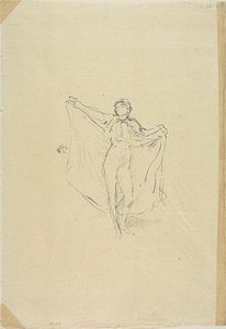 La Danseuse: Studie aktu od James Abbott McNeill Whistler