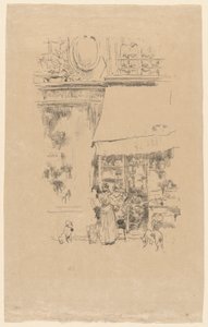 Fruitière z rue de Grenelle od James Abbott McNeill Whistler