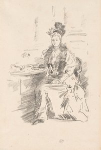 The Pretty New Yorker od James Abbott McNeill Whistler